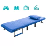 2-in-1 Armchair Bed, Multiple Colors - Blue