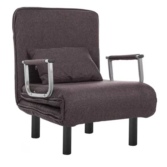 2-in-1 Armchair Bed, Multiple Colors - Brown