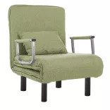 2-in-1 Armchair Bed, Multiple Colors - Green
