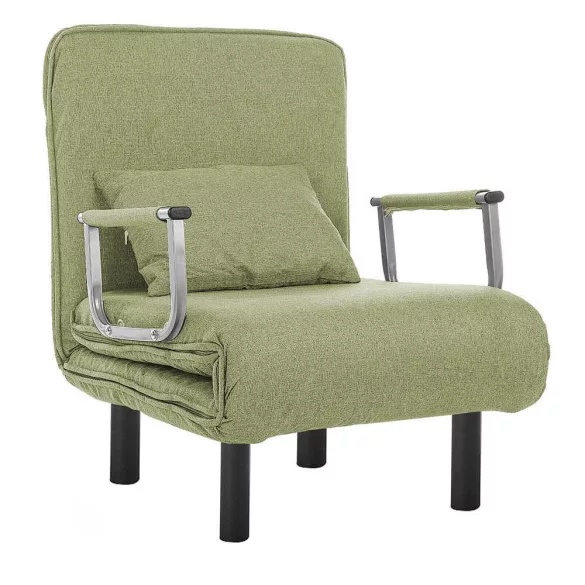 2-in-1 Armchair Bed, Multiple Colors - Green