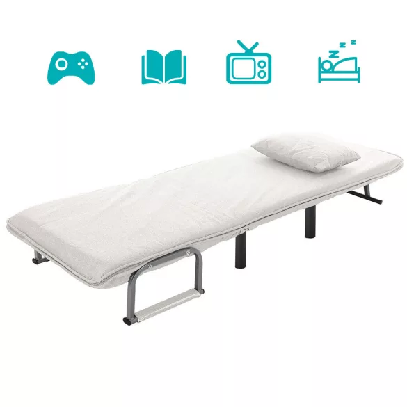 2-in-1 Armchair Bed, Available in Multiple Colors - Beige