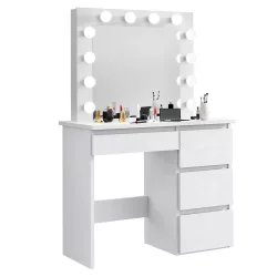 Barcelona Dressing Table, White