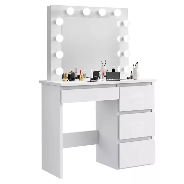 Barcelona Dressing Table, White