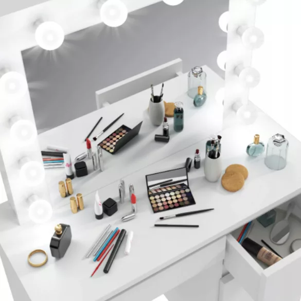 Barcelona Dressing Table, White