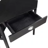 Corner Desk with Drawer and Shelves