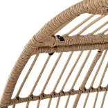 Woven Armchair with Cushion