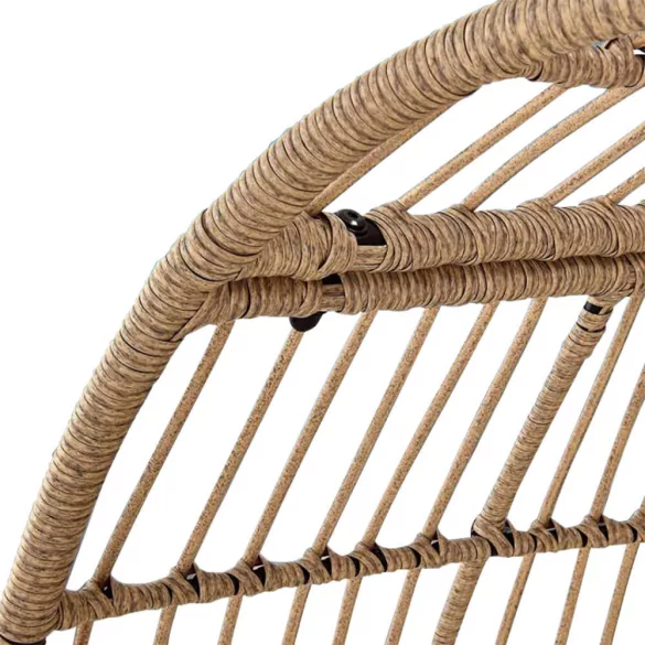 Woven Armchair with Cushion