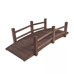 Garden Wooden Bridge