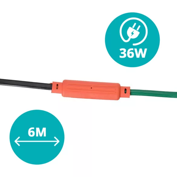 Garden Heating Cable for Plants 36W, 6m