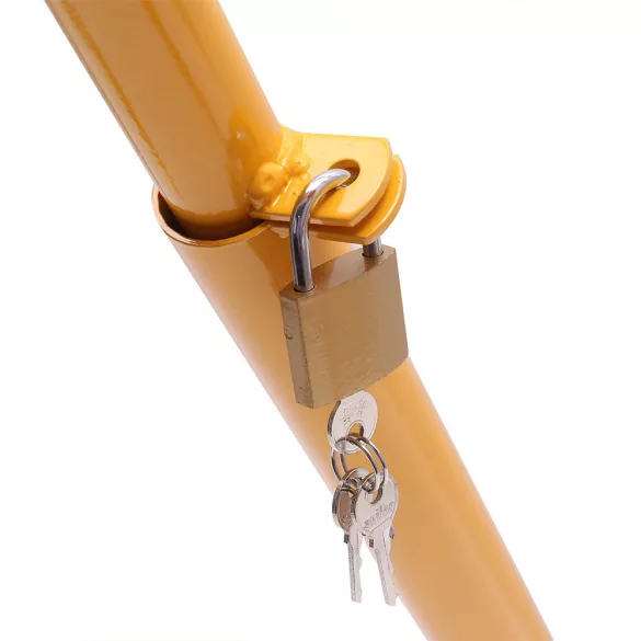 Folding Lockable Parking Barrier