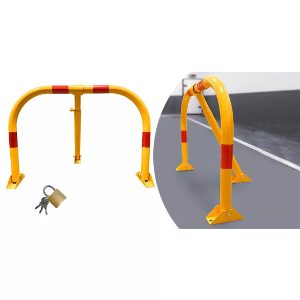 Folding Lockable Parking Barrier