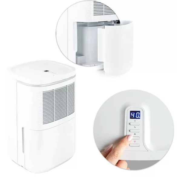Dehumidifier with LED Display and 2.2L Tank