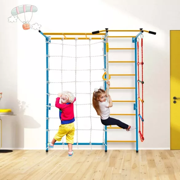 7-in-1 Indoor Sports Wall for Kids