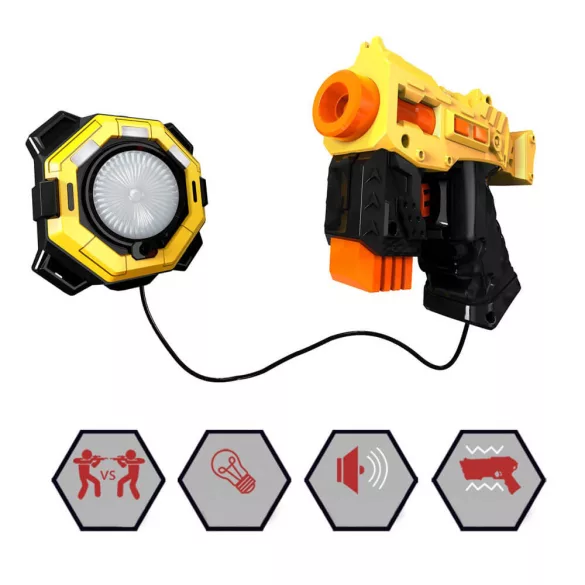 4-person laser gun set