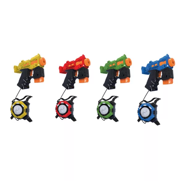 4-person laser gun set
