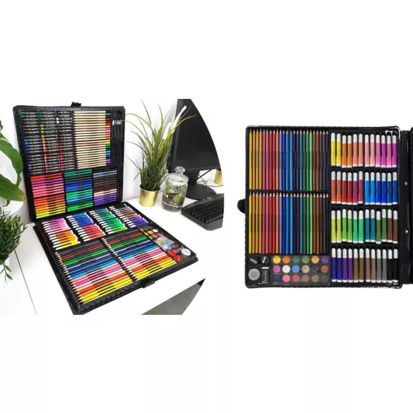 258-piece Drawing and Painting Set for Kids