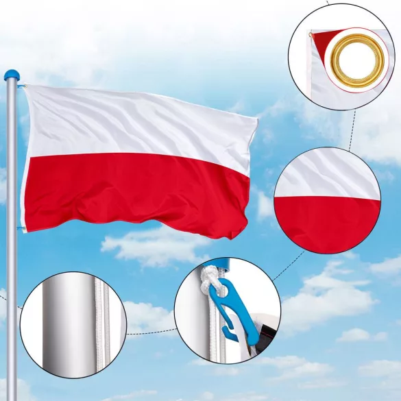 Polish Flag, 90*150cm