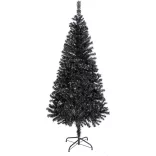 Black Artificial Christmas Tree, 120cm 230 Branches