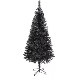 Black Artificial Christmas Tree, 120cm 230 Branches