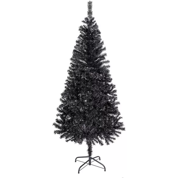Black Artificial Christmas Tree, 120cm 230 Branches