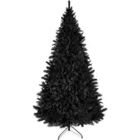 Black Artificial Christmas Tree, 210cm 1000 Branches