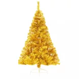 Golden Artificial Christmas Tree, 150cm 415 Branches