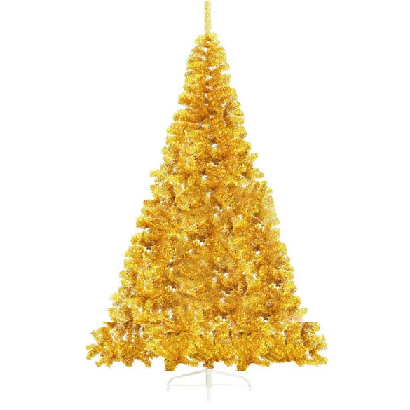Gold Artificial Christmas Tree, 210cm 1000 Branches