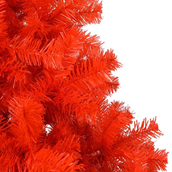 Red Artificial Christmas Tree, 180cm 708 branches