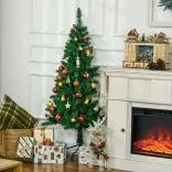 Half Artificial Christmas Tree 120cm, 140 Tips