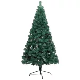 Half Artificial Christmas Tree 150cm, 220 Branches