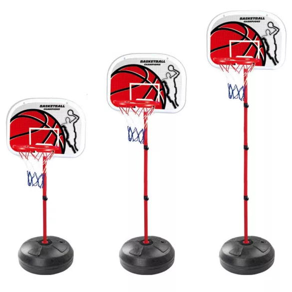 Adjustable Basketball Hoop with Ball and Pump