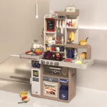 Play Kitchen 72 Pieces, Brown