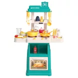 47-Piece Play Kitchen, Light Blue