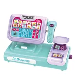 Toy Cash Register, Blue-Purple