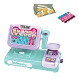 Toy Cash Register, Blue-Purple