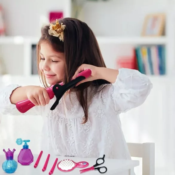 Beauty Play Set with Shoulder Bag, 17 Pieces