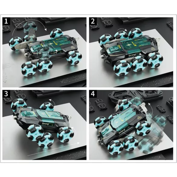 Remote Control 6-Wheeled Car