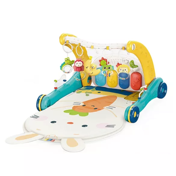 2-in-1 Walker and Piano Play Mat
