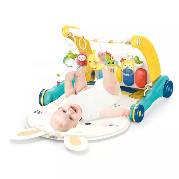 2-in-1 Walker and Piano Play Mat