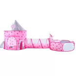 3-in-1 Play Tent, Pink