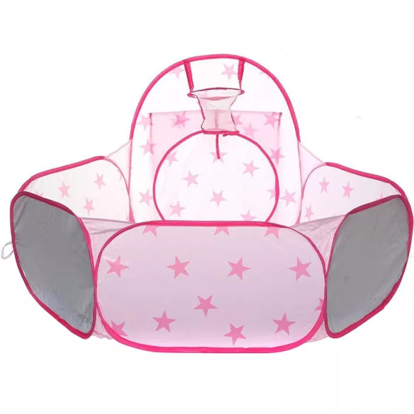 3-in-1 Play Tent, Pink