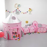 3-in-1 Play Tent, Pink