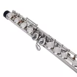 Flute set with various accessories in a shoulder bag