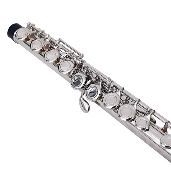Flute set with various accessories in a shoulder bag