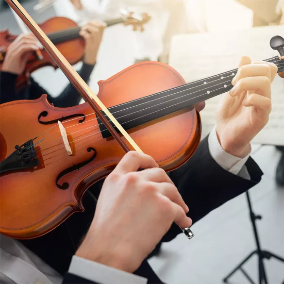 Acoustic Violin Set in a Case