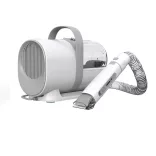 Pet Grooming Kit with Vacuum Container and Accessories