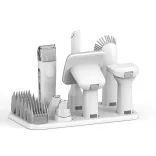 Pet Grooming Kit with Vacuum Container and Accessories