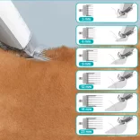 Pet Grooming Kit with Vacuum Container and Accessories