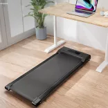 Under-desk walking pad with remote control