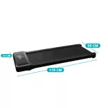 Under-desk walking pad with remote control